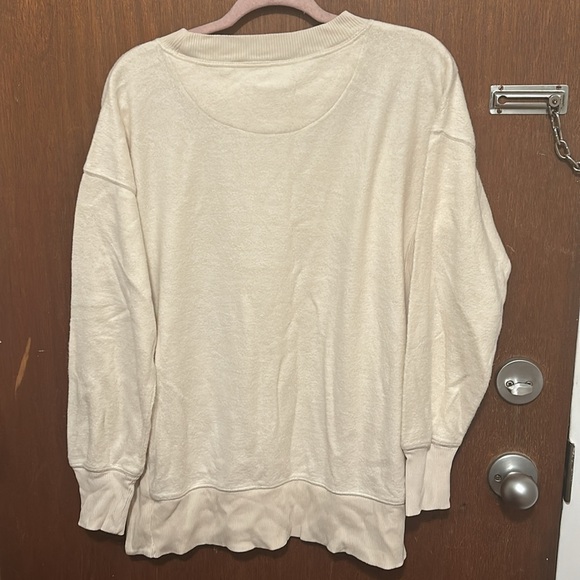 NWOT Aerie Cozy Good Vibes Oversized Sweatshirt - Picture 9 of 9